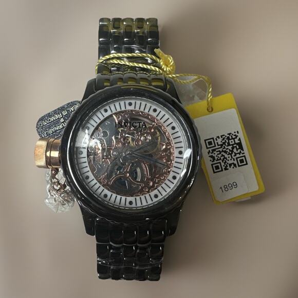 RARE NEW Special Edition 50yr Russian Diver Invicta Automatic Skeleton Model1899 main image 14
